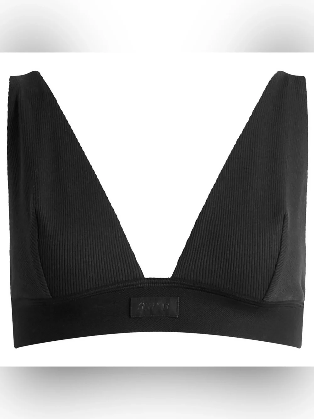 SKIMS / COTTON RIB PLUNGE BRALETTE
Soot - Picture 3 of 6